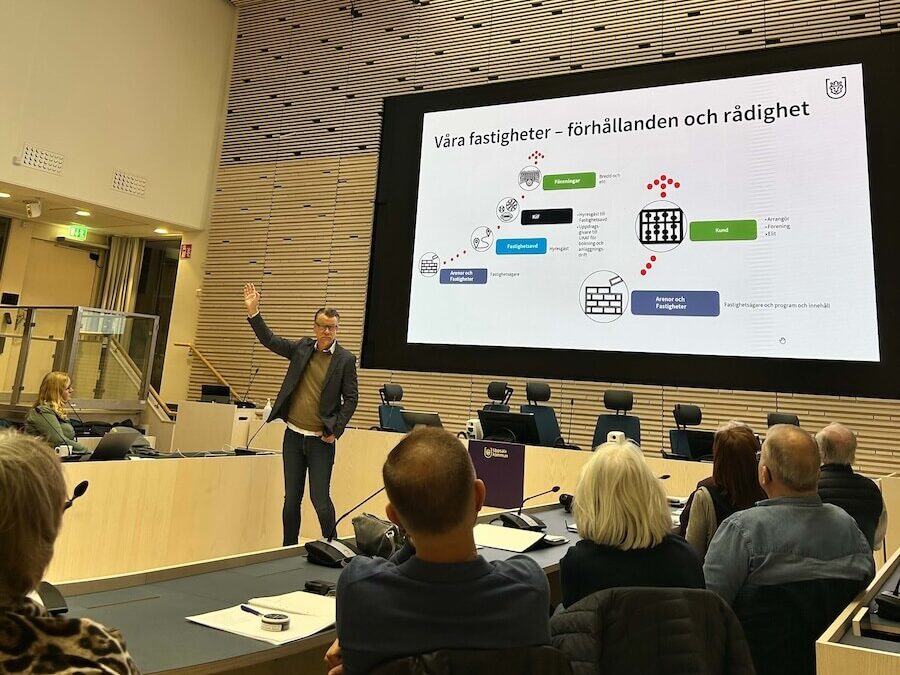 Medlemsmöte om idrott och evenemang i Uppsala